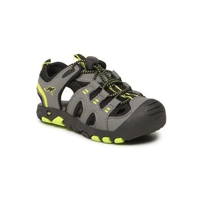 KangaRoos K-Trek Jam 10046 000 2221 Steel gray/limetta – Zboží Mobilmania