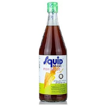 Squid Brand Rybí Omáčka Sklo 725 ml