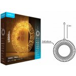 Modee ML-C5002 720LED D40cm velký kruh vánoční dekorace, teplá IP44 – Hledejceny.cz