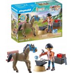 PLAYMOBIL 71357 Podkovář a kůň – Zboží Živě