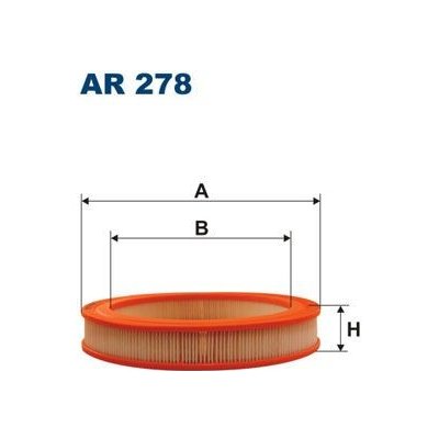 Vzduchový filtr FILTRON AR 278 – Zboží Mobilmania