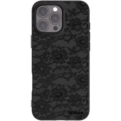 Picasee silikonový černý obal pro Apple iPhone 16 Pro Max - Black Elegance – Zboží Mobilmania