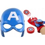 STŘÍLEJÍCÍ RUKAVICE MASKA KAPITÁN AMERIKA – Sleviste.cz