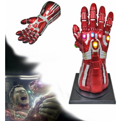 CHZ Svítící rukavice "INFINITY GAUNTLET" Iron man HULK pryskyřice Avengers – Hledejceny.cz