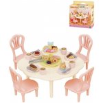 Sylvanian Families 5742 Stůl židle a spousta sladkostí – Zboží Dáma
