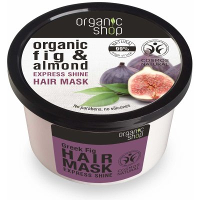 Organic Shop Řecký fík a mandle maska na vlasy 250 ml – Sleviste.cz
