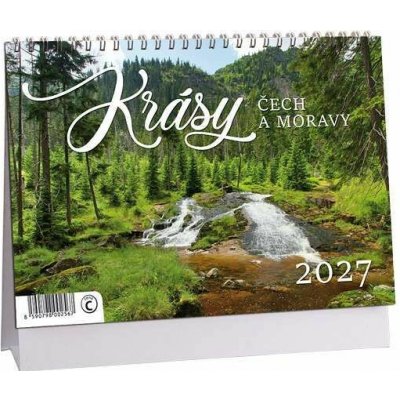 stolní Krásy Čech a Moravy 23cm x 16cm, K876 2027 – Zbozi.Blesk.cz