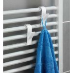 WENKO Závěsný háček na koupelnový radiátor bílý – Hledejceny.cz