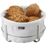 Koš na chléb BRUNCH kulatý bílý - GEFU – Zbozi.Blesk.cz