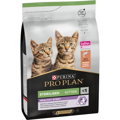 Pro Plan Sterilised Kitten Healthy Start Salmon 2 x 3 kg – Zboží Mobilmania