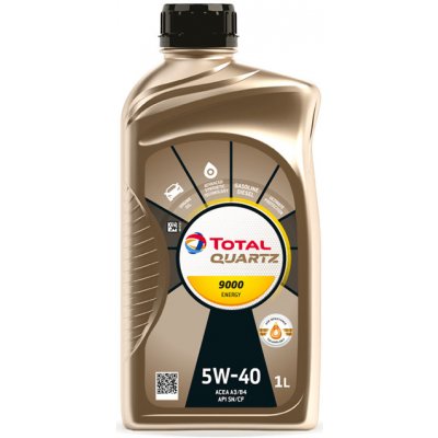 Total Quartz 9000 Energy A3/B4 5W-40 1 l – Zbozi.Blesk.cz