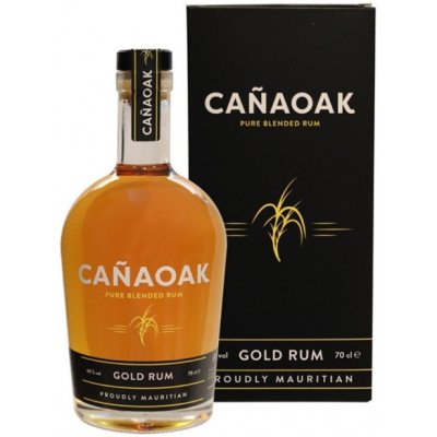 Caňaoak Gold Rum 40% 0,7 l (holá láhev) – Zbozi.Blesk.cz