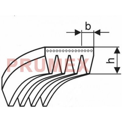 Řemen víceklínový 4 EPK 1022 (402-K) optibelt RBK – Hledejceny.cz