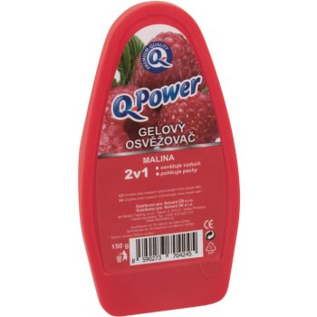 Q Power osvěž.vzduchu 150 g vanička,malin