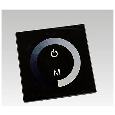 Příslušenství k LED osvětlení LED dimmer dotykový panel TM06 DC12-24V 1x8A černý – HobbyKompas.cz