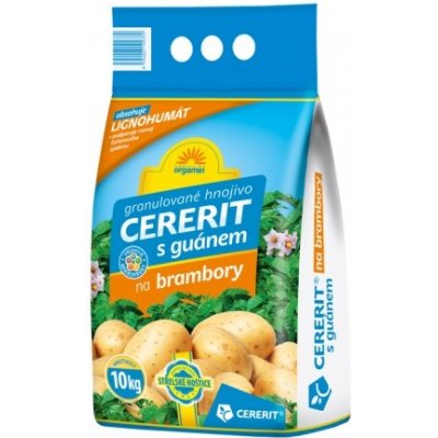 Nohel garden Hnojivo CERERIT ORGAMIN s guánem na brambory 10 kg – Zboží Mobilmania