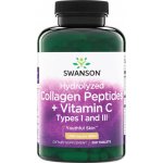 Swanson Hydrolyzed Collagen Peptides + vit.C 250 tablet – Hledejceny.cz