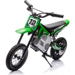 Mamido Cross 350W 36V dětská elektrická motorka zelená