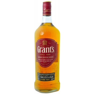 Grant's Tripple Wood 40% 1 l (holá láhev) – Hledejceny.cz