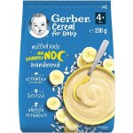 GERBER Cereal mléčná kaše banánová Dobrou noc 230 g – Zboží Mobilmania