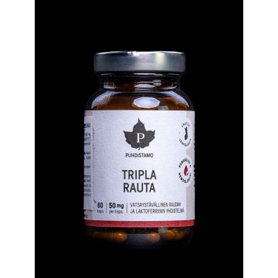 Puhdistamo Triple Iron Tripla Rauta 60 kapslí – Hledejceny.cz