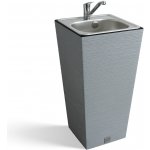 Zahradní umyvadlo Lavabo Furu šedé – Hledejceny.cz