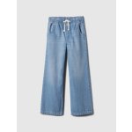 GAP Dětské džíny High Rise Wide Leg Modrá – Sleviste.cz