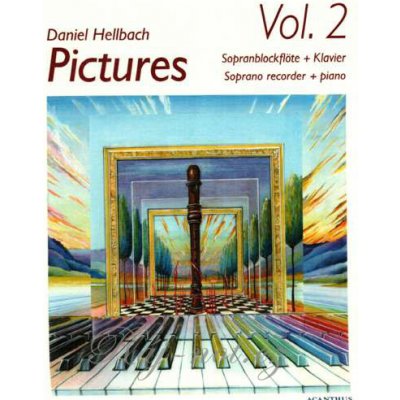 Pictures 2 + CD sopránová zobcová flétna a klavír od Daniel Hellbach – Zbozi.Blesk.cz