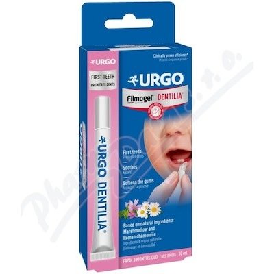 URGO FILMOGEL Dentilia gel na dětské dásně 10 ml