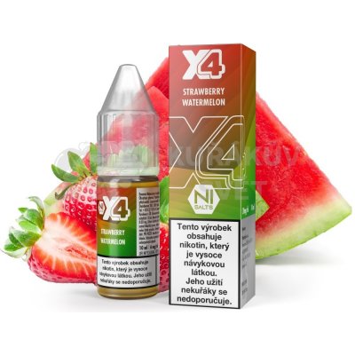 X4 Bar Juice Watermelon 10 ml 20 mg – Zbozi.Blesk.cz