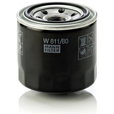 Olejový filtr MANN-FILTER W 811/80 (W811/80) | Zboží Auto