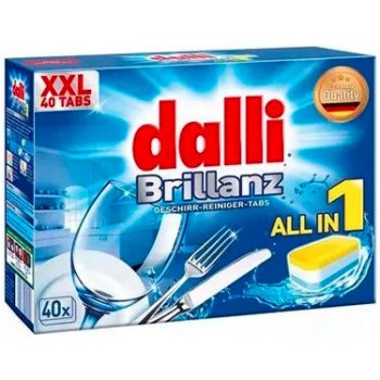 Dalli Brillanz Power All-in-one tablety do myčky 40 ks