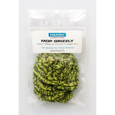 Hanák Competition Hanák Šenylka Mop Grizzly Yellow 4mm – Hledejceny.cz