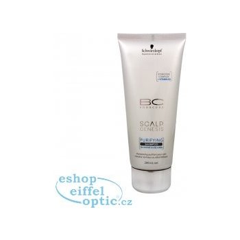 Schwarzkopf BC Bonacure Scalp Genesis Purifying Shampoo čistící šampon pro mastnou pokožku 200 ml