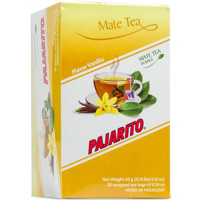 Pajarito Yerba Maté Vanilk 20 x 3 g