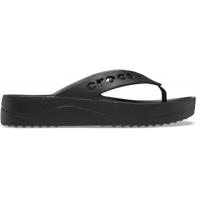 Crocs Baya Platform Flip-Flops dámské black – Zboží Mobilmania