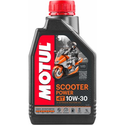 Motul Scooter Power 4T 10W-30 1 l – Zboží Mobilmania