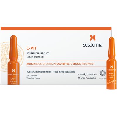 Sesderma Intensive Serum Rozjasňující a obnovující sérum C-VIT 10 x 1,5 ml – Zboží Mobilmania