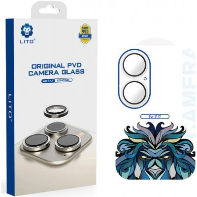 Lito Titanium AR sklo na fotoaparát iPhone 17 stříbrné 163126 – Zboží Živě