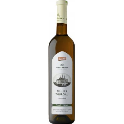 Vinné sklepy Kutná Hora Müller Thurgau 2022 10,5% 0,75 l (holá láhev) – Zboží Mobilmania