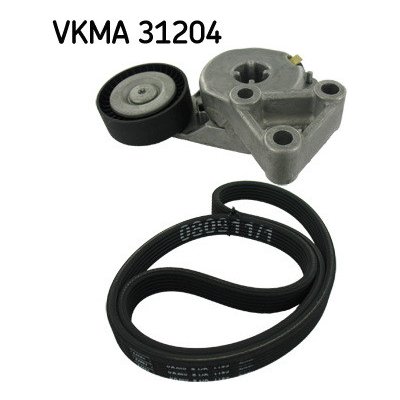 Sada zebrovanych klinovych remenu SKF VKMA 31204 – Zboží Mobilmania