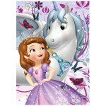 Dino SOFIE A JEDNOROŽEC s diamanty 200 dílků – Zboží Dáma