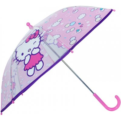 Vadobag Hello Kitty Rainy Days deštník dětský růžový