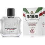 Proraso White balzám po holení pro citlivou pleť Green Tea and Oatmeal 25 ml – Zboží Dáma