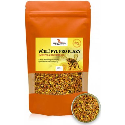 Terasvět Včelí pyl pro plazy rouskovaný 100 g – Zboží Dáma