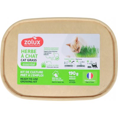 ZOLUX Tráva pro kočky 250g 17,5x10x5,5cm – Zboží Mobilmania