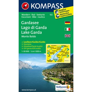 Lago di Garda 1:50 000 mapa