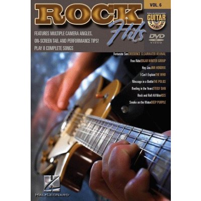 Guitar Play-Along DVD 6 Rock Hits video škola hry na kytaru – Zboží Mobilmania