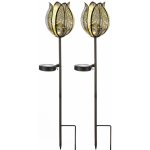 Weltbild Solární zahradní zápich Flower, 2 ks – Zboží Dáma