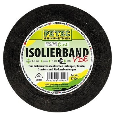 Petec 87000 Elektroizolační páska VDE 15 mm x 10 m – Sleviste.cz